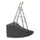 Wibe Ladders Trapphusstege 55S