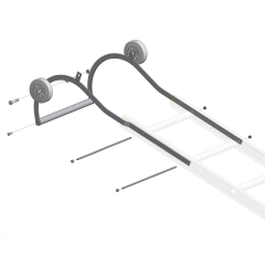 Wibe Ladders Takkrok Underhållstege